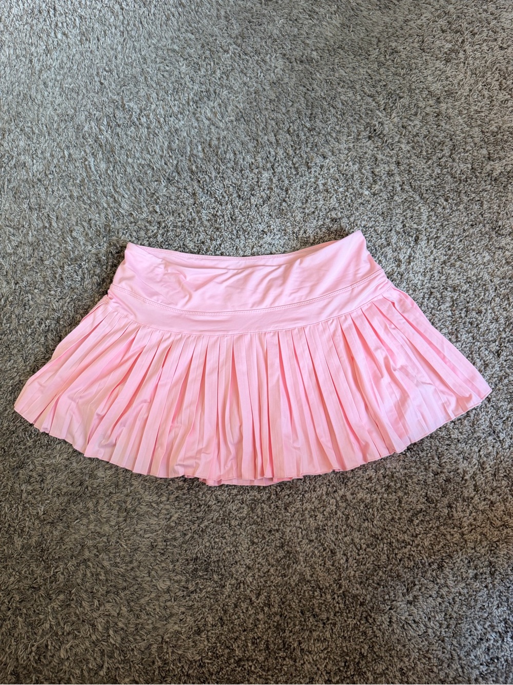 Gold Hinge Pleated Tennis Skirt